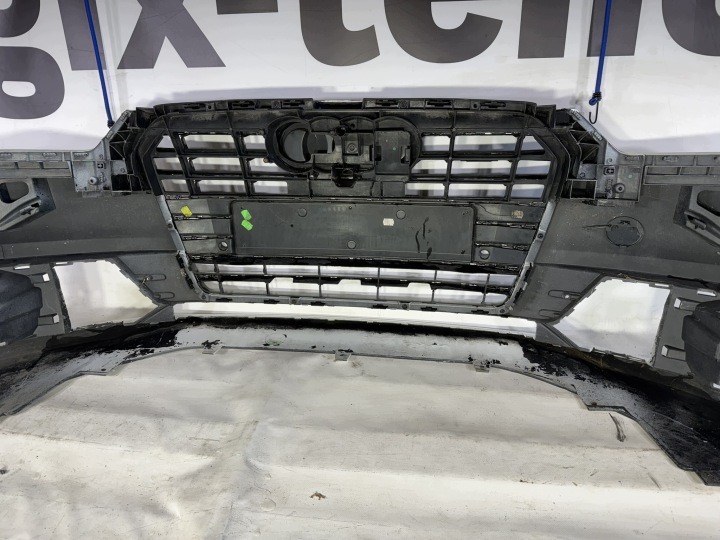 фото №11, Audi a6 c7 рестайлинг бампер перед передний 4xpdc распылитель ly9c 4g0807437s 14-18