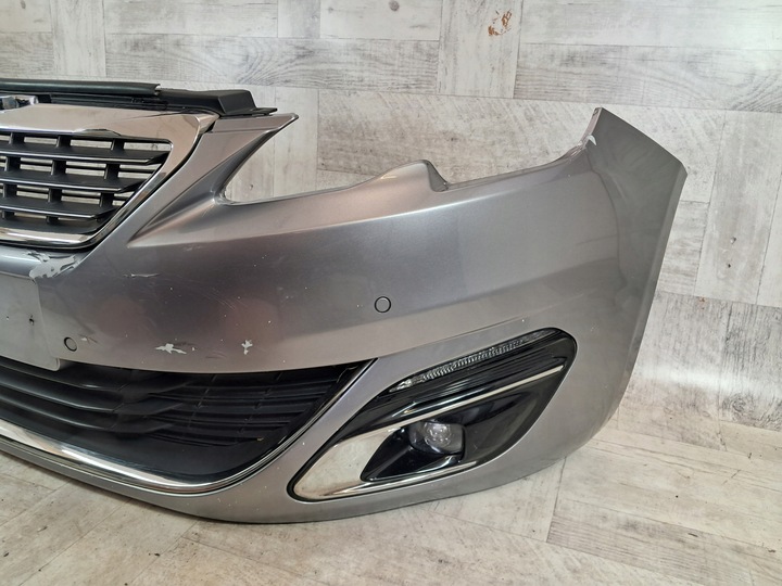 фото №8, Peugeot 308 t9 2013- бампер перед переднее комплектный 4xpdc kcac