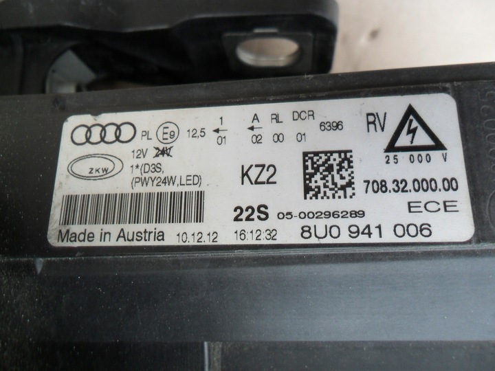 фото №15, Audi q3 8u0 11-14 ксенон eu права перед некерована