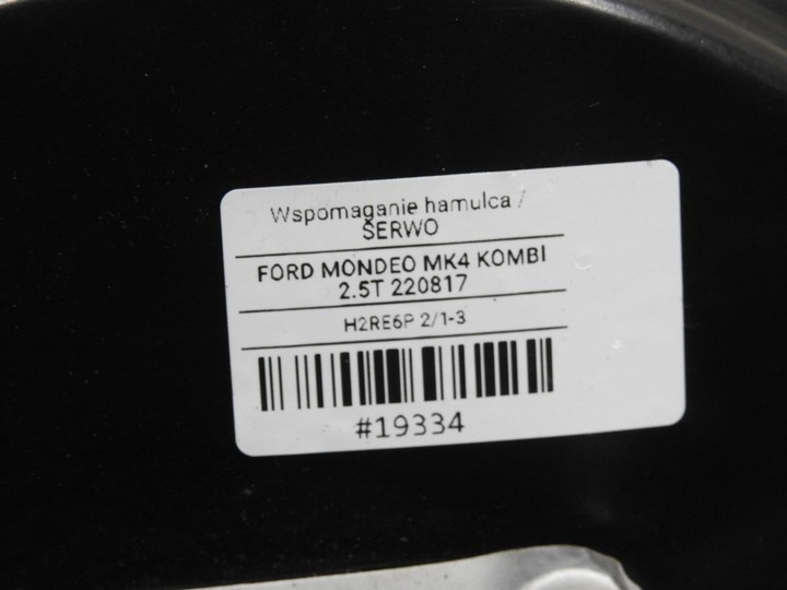 фото №7, Насос підсилювач ford mondeo mk4 2.5 t 7g912b195ab