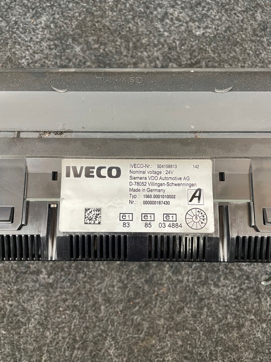 фото №13, Iveco eurocargo ii спидометр приборы панель рамка 504158813