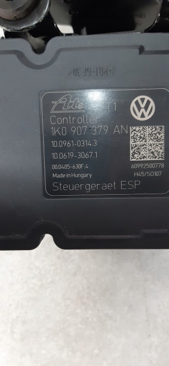 фото №8, Audi a3 8l блок управления abs 1k0614517af