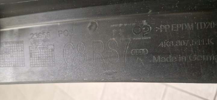 фото №11, Audi rs7 c8 4k8 бампер зад задний 2018-2023r