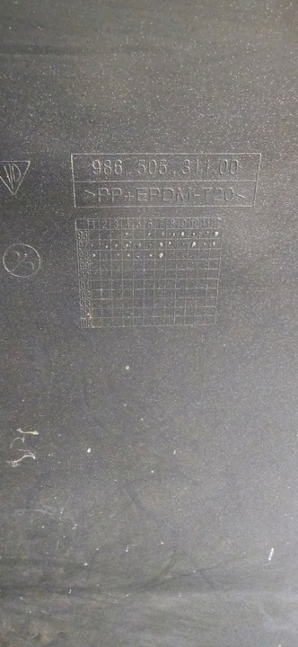 фото №12, Porsche boxster 986 бампер переднє перед org 98650531100