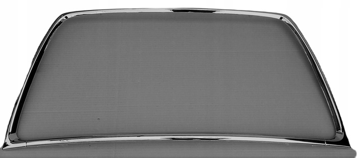 фото №1, Mitsubishi outlander 09-12 рамка бампера хром серебряная планка рама бампер