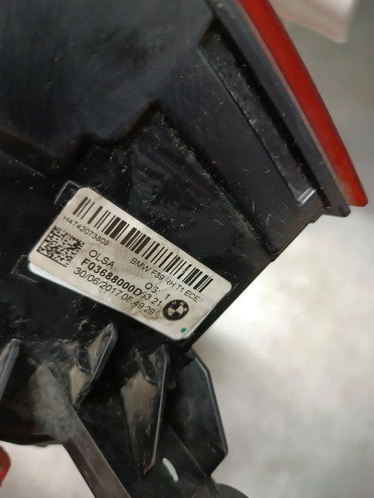 фото №7, Крышка бампер лампы зад комплект kol. a300 bmw x2 f39