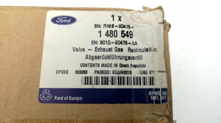 фото №9, Клапан egr ford transit 8c1q-9d475-aa новый org