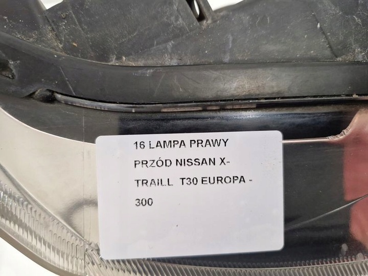 фото №11, Nissan x-trail t30 лампа праві перед права передня фара eu
