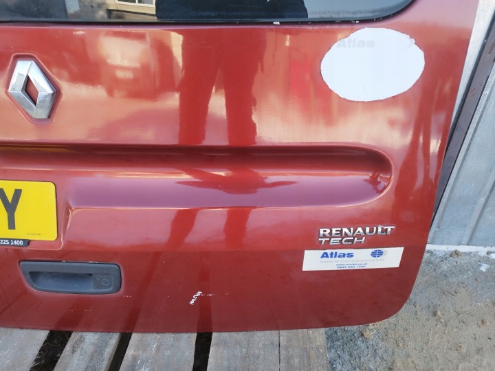 фото №8, Крышка стекло зад багажника renault kangoo 2 ii годы 2008-2013 цвет tenng