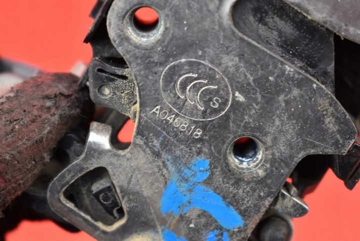 фото №6, Замок дверь левый зад задний chevrolet aveo t250 5d hb 06-12