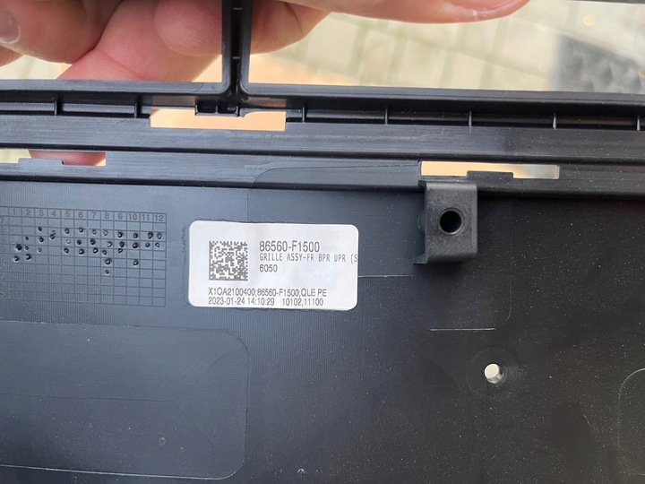 фото №7, Решітка бампера середня kia sportage iv рестайлінг планка gt накладка накладка