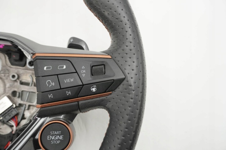 фото №9, Руль кожаный многофункциональная cupra leon 5fa419091fk