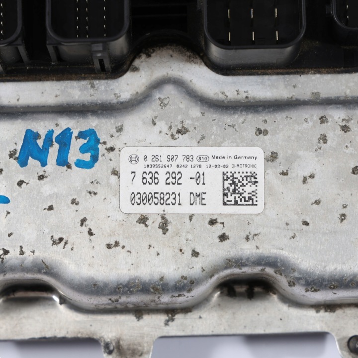 фото №14, Bmw f20 f30 116i 316i n13 136km блок управления двигателем (ecu) комплект dme 7636292 механическая коробка передач
