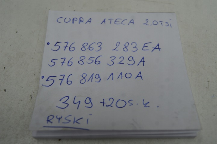 фото №16, Dekor рамка консоли ateca cupra