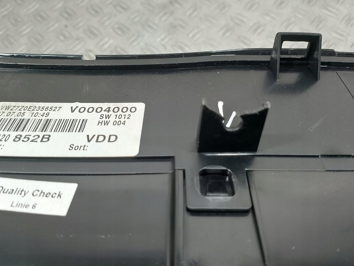 фото №6, Спидометр vw golf v 1k0920852b v0004000 1.9 tdi bkc