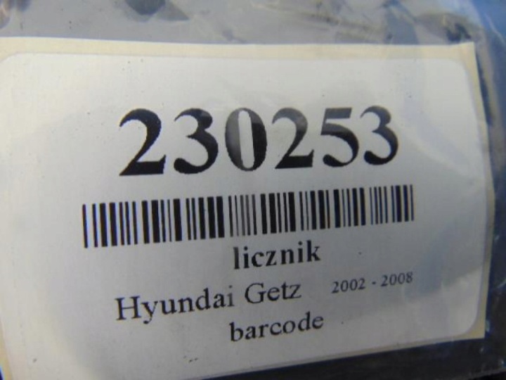 фото №8, Hyundai getz 1.1b спідометр  2003-87610h