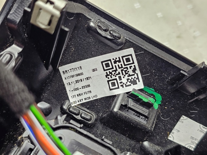 фото №13, Планка dekor панели консоли решётка воздуховод воздуховод mercedes w177 w118