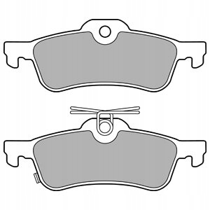 фото №1, Delphi гальмівні колодки гальмівні зад lp3147 lp3147