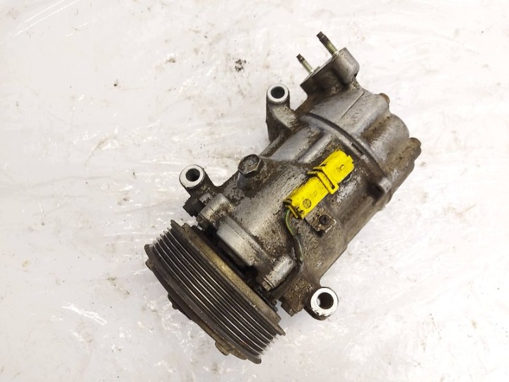 фото №8, Компрессор кондиционера a/c 9655191580 sd6v12 peugeot 206 2a/c_