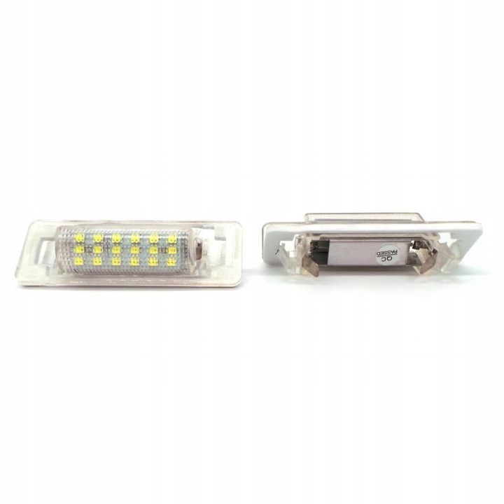 фото №6, Mercedes e класс w210 лампочки регистрации led 2szt