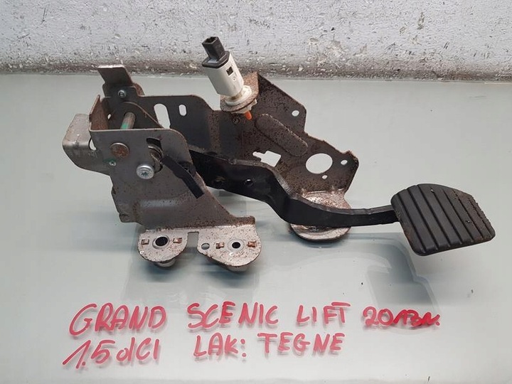 фото №1, Педаль гальма grand scenic iii 1.5 dci 465010016r