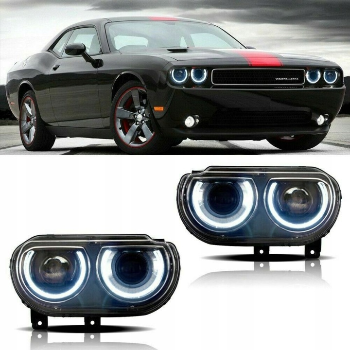 фото №11, Лампи перед do dodge challenger 2008-2014 нове