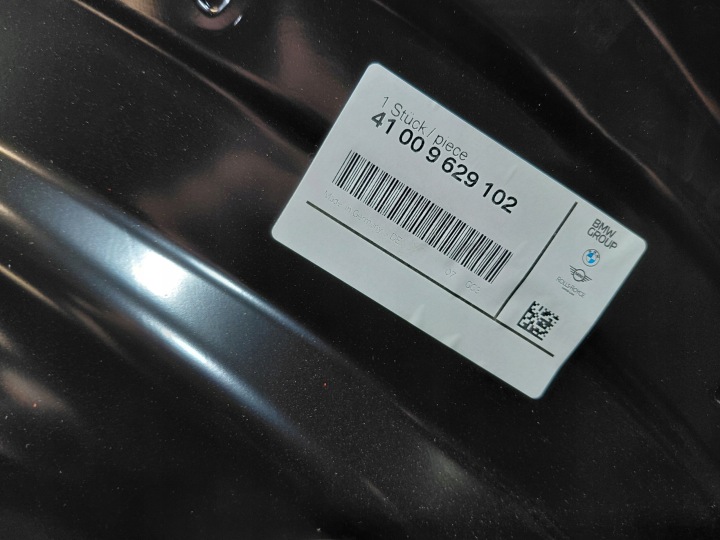 фото №11, Bmw x1 u11 u12 капот крышка двигателя новая 9629102