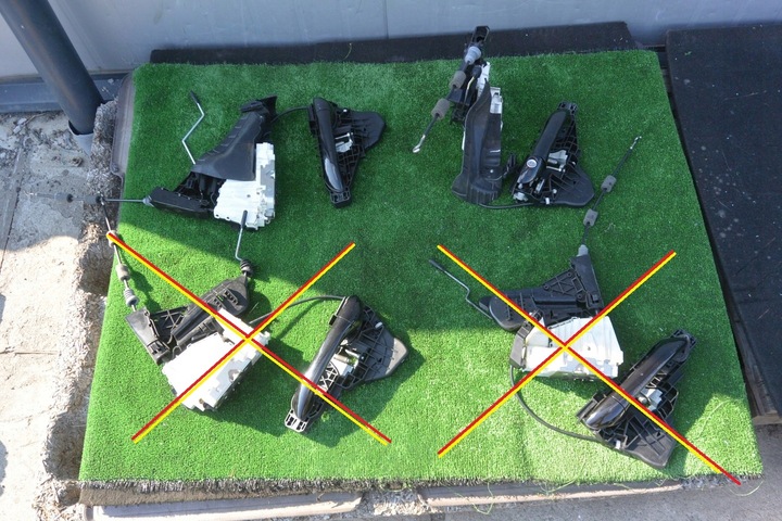 фото №1, Замок ручка двері mercedes gl ml 164 uk