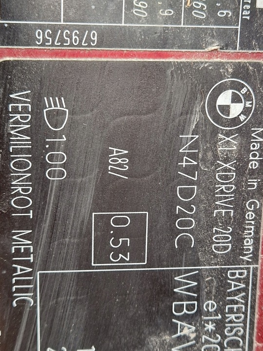 фото №10, Крило лівий переднє bmw x1 e84 a82