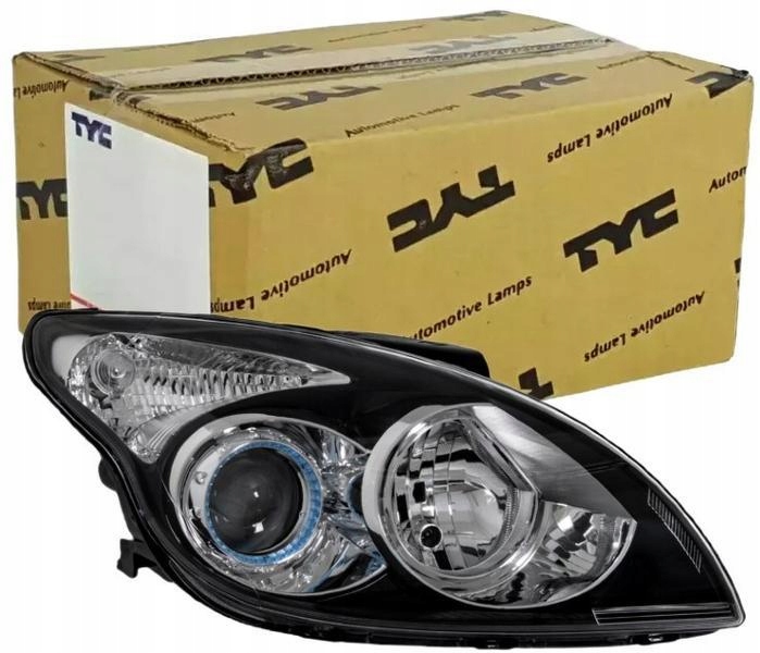 фото №12, Фара p h1/h7, електричний, bez двигуна, колір вкладиш: чорний pa