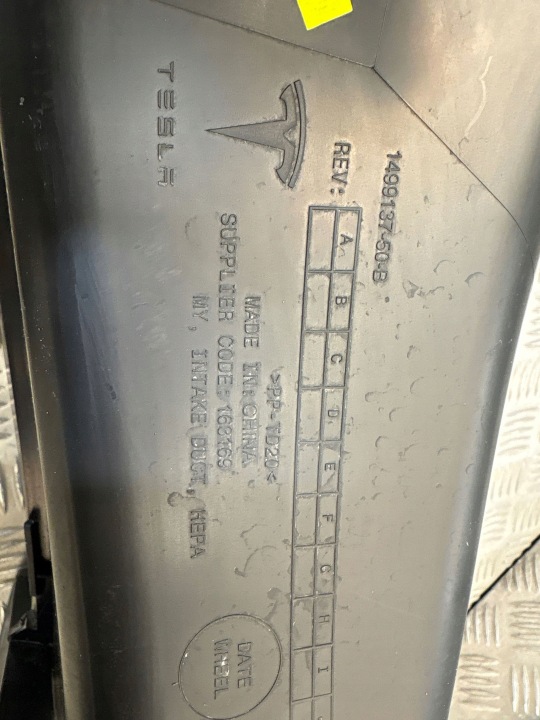 фото №5, 2023 tesla модель y канал воздуховод 149913750b
