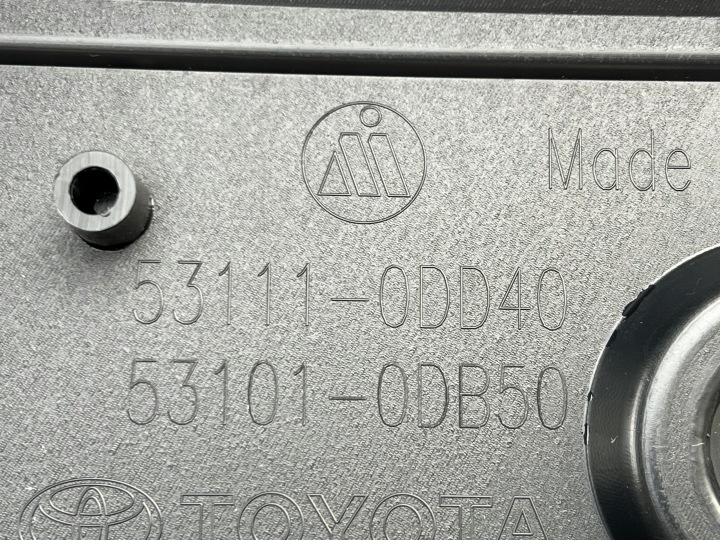 фото №12, Toyota yaris iv p21 2020-решітка решітка бампера решітка перед 53111-0dd40 org
