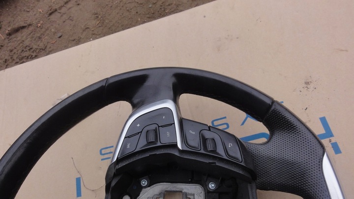 фото №7, Citroen ds4 руль кожа хром 13r