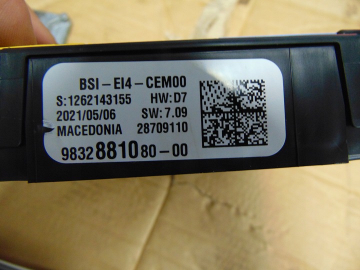 фото №5, Компютер двигуна комплект opel mokka b 1.2 thp 9821501480 9832881080