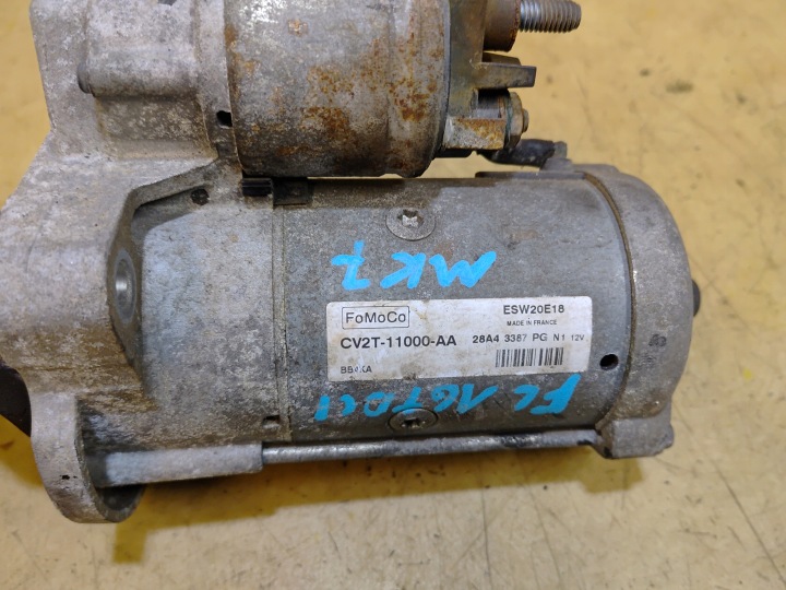 фото №4, Fiesta mk7 1.6 tdci стартер cv2t11000aa