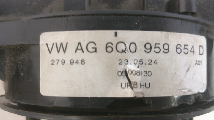 фото №9, Vw transporter caravelle t5 t6 кермовий/підкермовий перемикач 6q0953503fe 6q0959654d