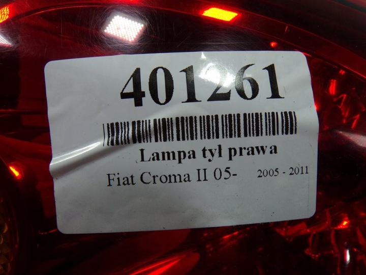 фото №6, Fiat croma ii правая задняя фара 51727249