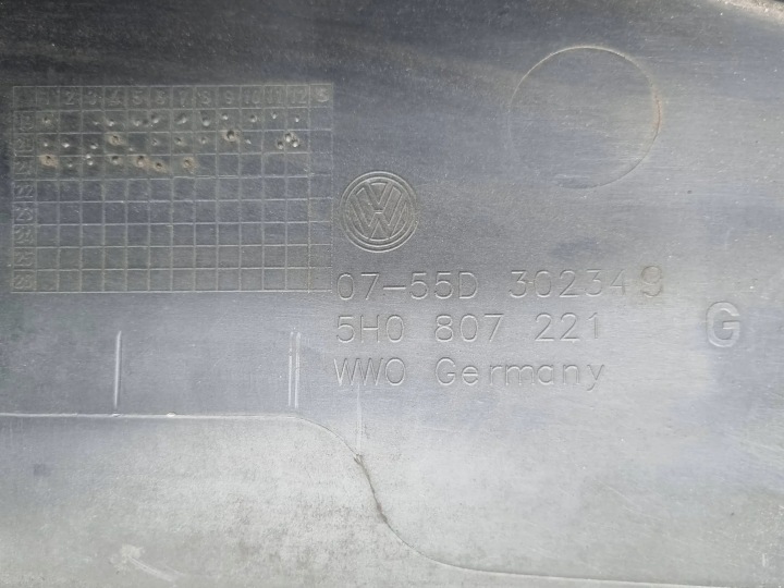 фото №11, Volkswagen golf viii 2020 з спереду бампери