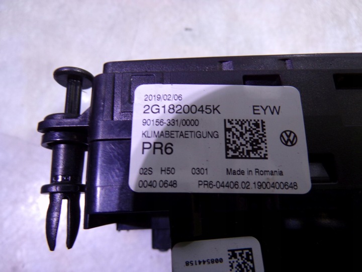 фото №9, Панель климат-контроля vw t-cross 2g1820045k
