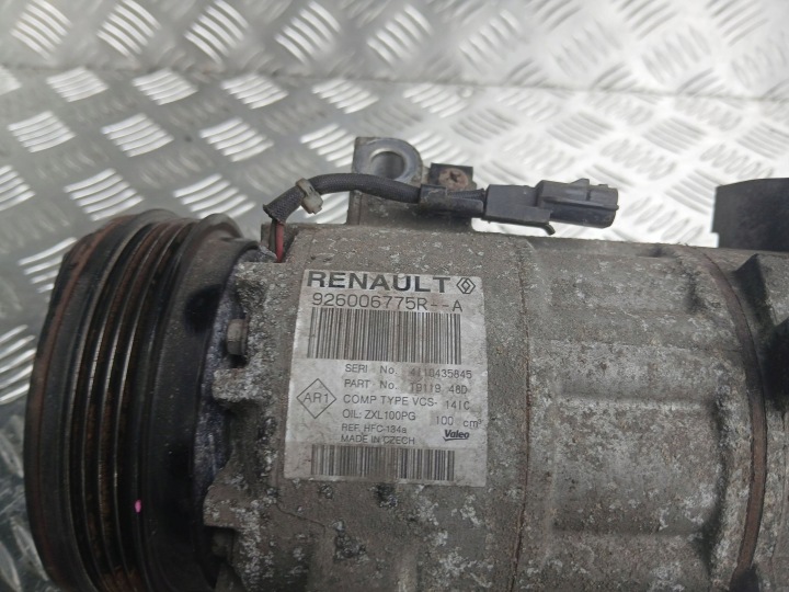 фото №8, Dacia sandero ii kopmpresor кондиціонера 926006775r 1.2 16v 2014r