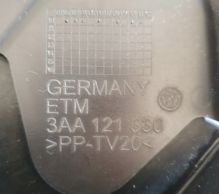 фото №12, Vw passat b7 підсилювач ременя передньої радіатор