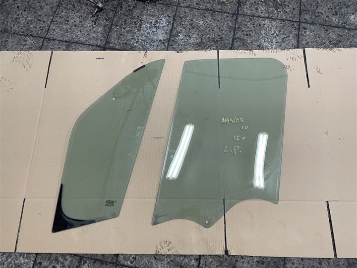 фото №1, 2x скло двері лівий перед renault masteri iii 3 iv 4 qng 10-23 рік