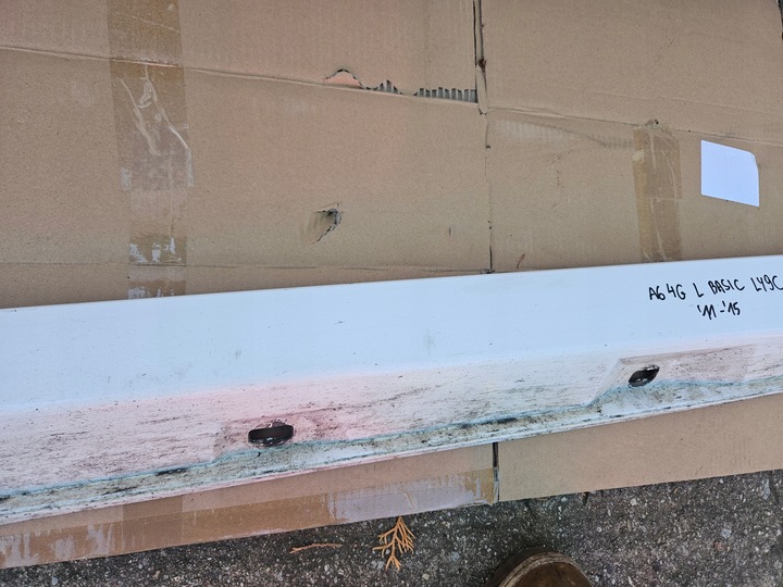 фото №4, Накладка пороговая порога планка левая a6 c7 4g 11-15 обычная нет s-line ly9c