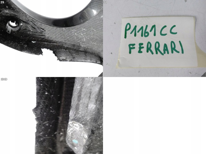 фото №15, Ferrari roma spider f169 20-24 карбон бампер бампер спойлер диффузор зад