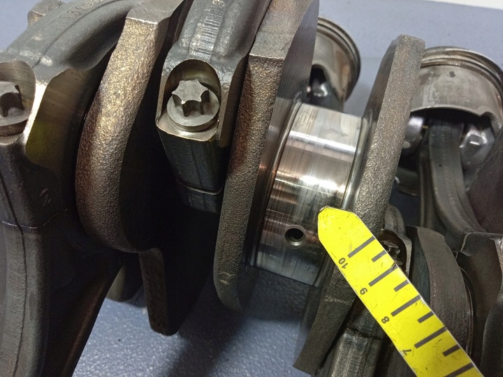 фото №5, S w221 3.0 cdi 231 km wał коленчатый вкладыши 642.930