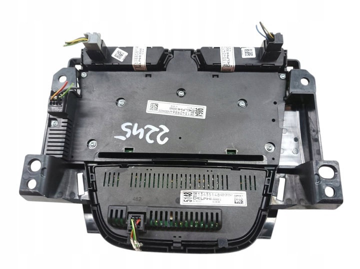 фото №7, Панель керування кондиціонер i радіо набір 13435148 opel meriva b