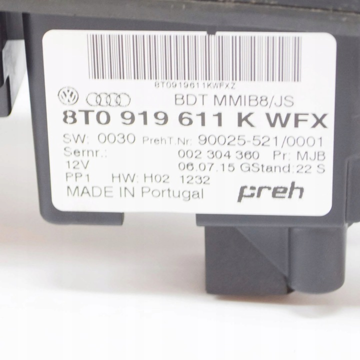 фото №10, Audi a5 sportback 8ta 2015 рамка важіль зміни коробки передач