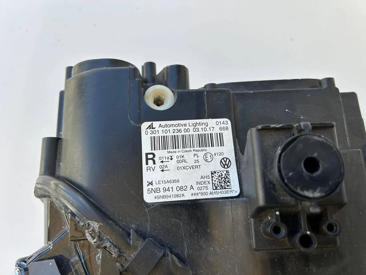 фото №9, Vw tiguan ii 5nb лампа права перед 5nb941082 a оригінал