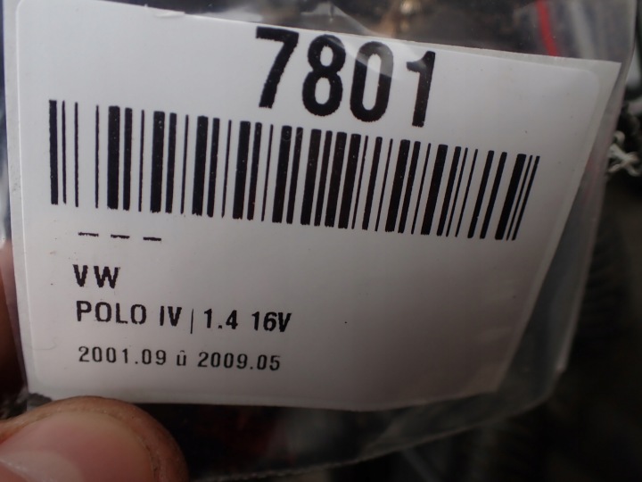 фото №7, Джгут електричний двигуна vw polo iv 1.4 bud