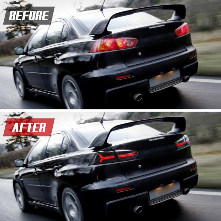 фото №11, Лампи зад kpl vland led neon діоди тюнінг animacje mitsubishi lancer viii 8